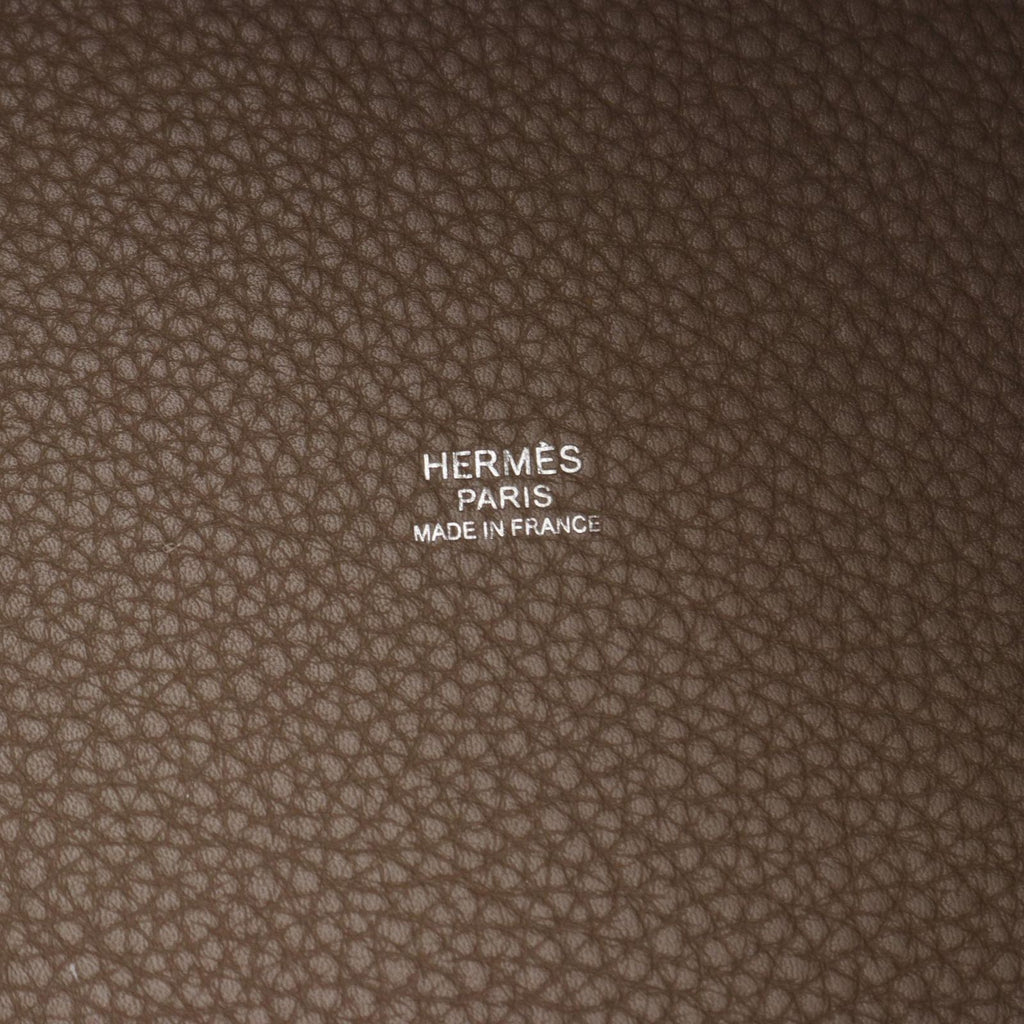 Hermes Handbag Picotin Lock MM Etoupe — view 4
