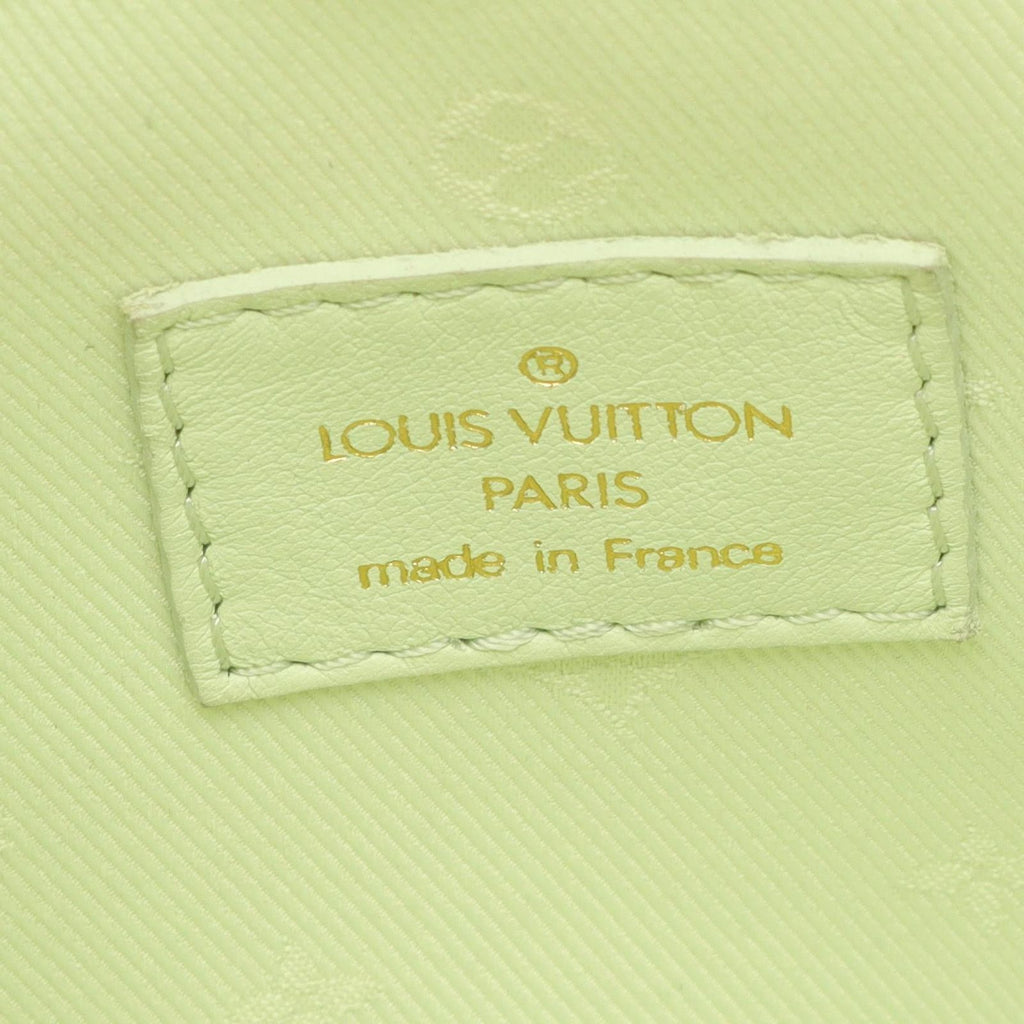 Louis Vuitton Handbag O-ba Babule lamu Vert Leather — view 4