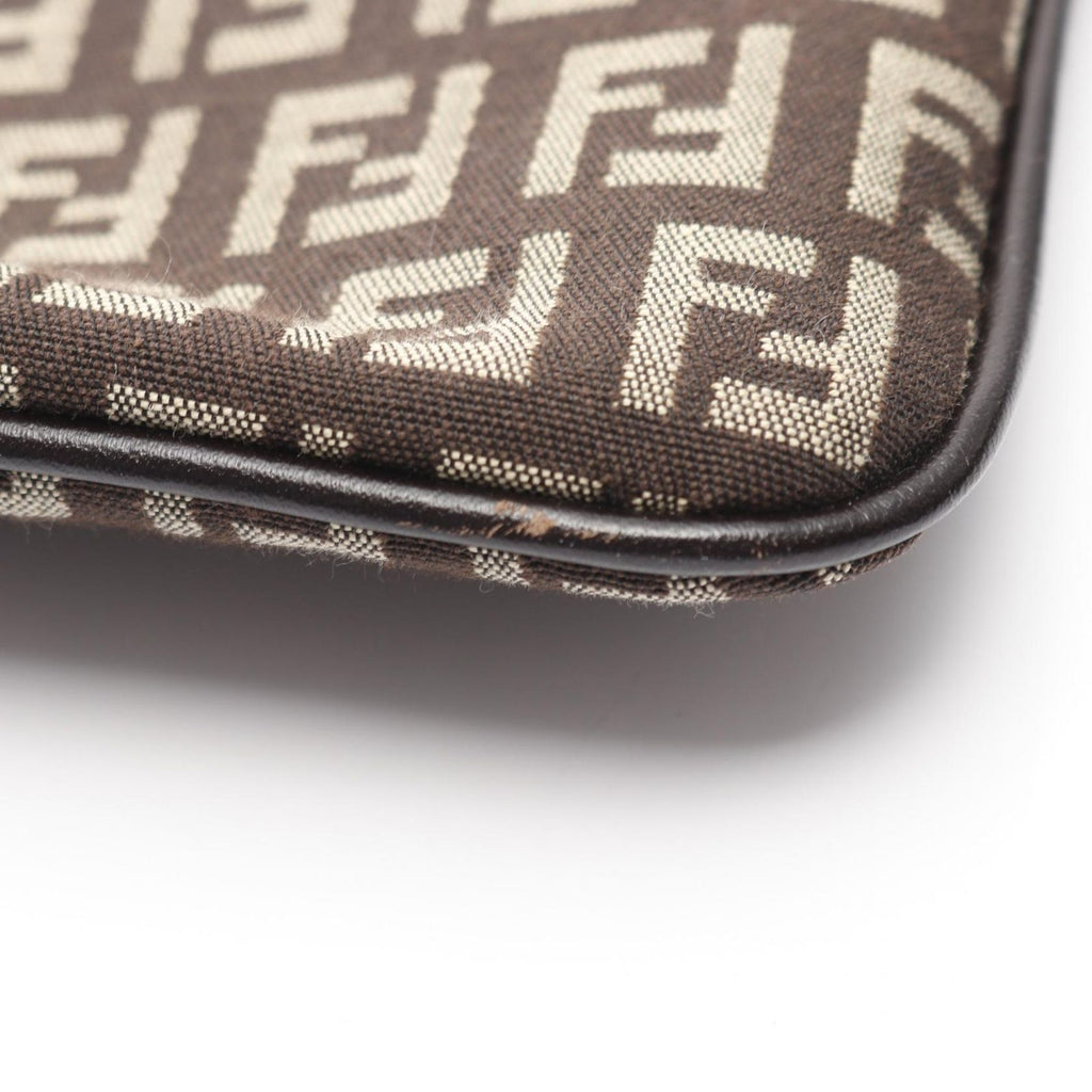 Fendi Shoulder Bag of Da Ninebrown Canvas Leather — view 5