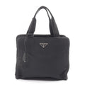 Prada Handbag Black Nylon Triangle Logo