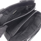 Prada Handbag Black Nylon Triangle Logo — view 3