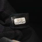 Chanel Shoulder Bag Diana Flap Quilted Black Lambskin Fringe Mini Che on — view 5