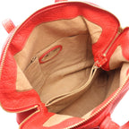 Fendi Shoulder Bag Selleria Toe Red Leather — view 3
