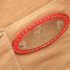 Fendi Shoulder Bag Selleria Toe Red Leather — view 4