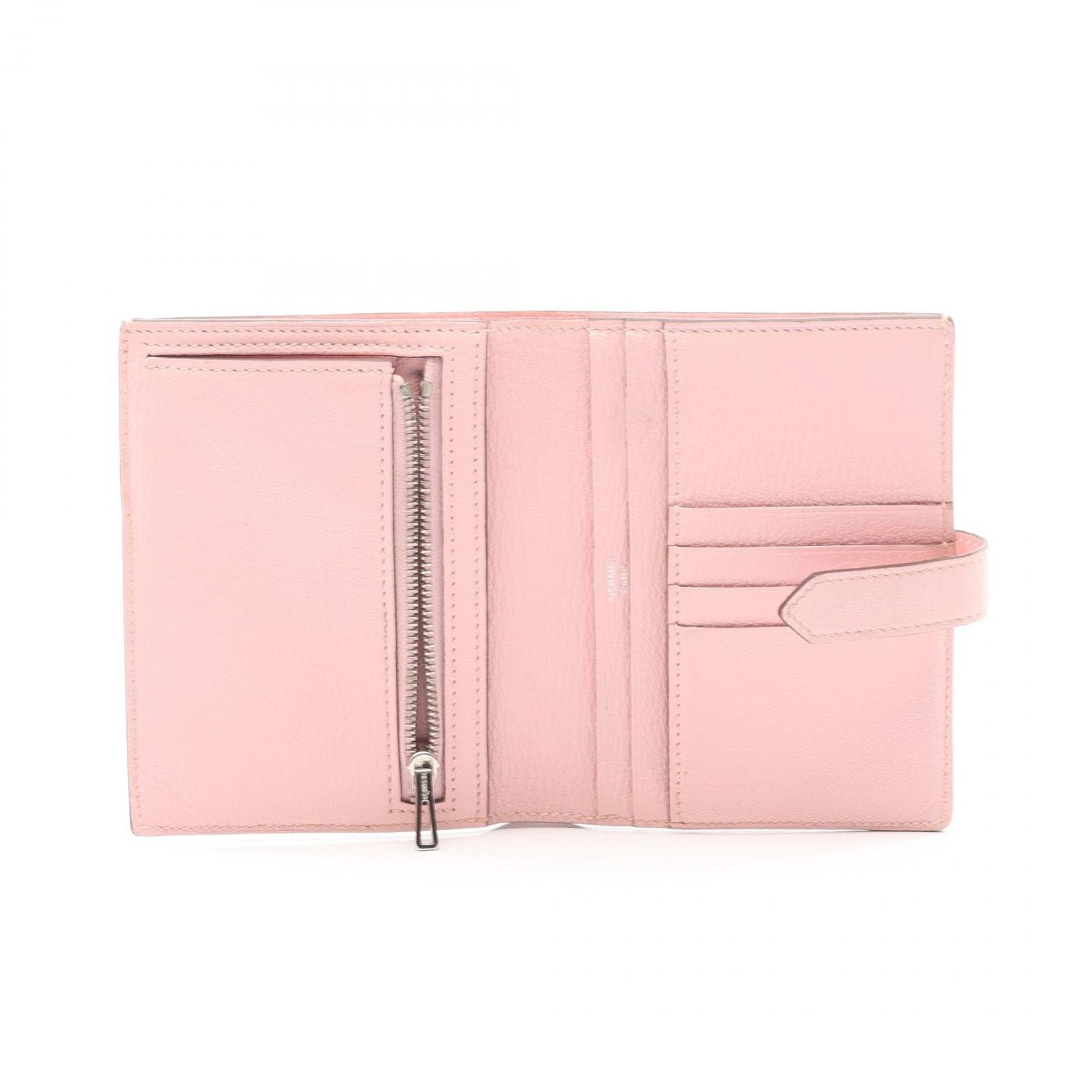 Hermes Bifold Wallet Bearn Compact Lo Zusakura Leather — view 3