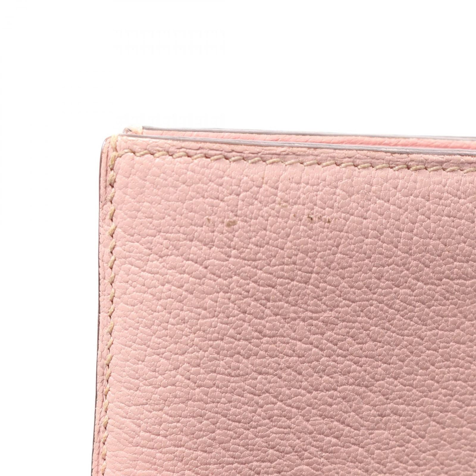 Hermes Bifold Wallet Bearn Compact Lo Zusakura Leather — view 8