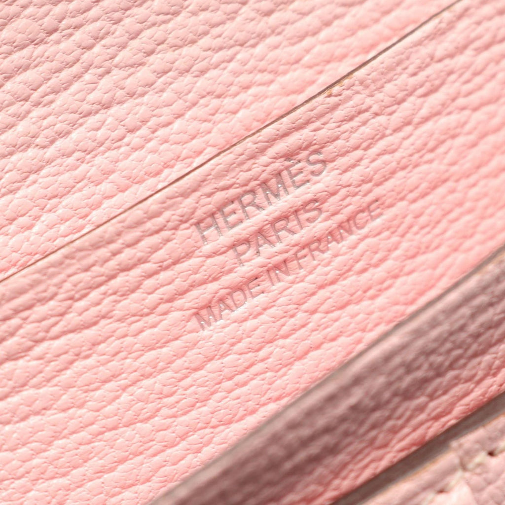 Hermes Bifold Wallet Bearn Compact Lo Zusakura Leather — view 4