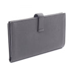 Hermes Bifold Wallet Bearn Souffle Black Leather — view 2