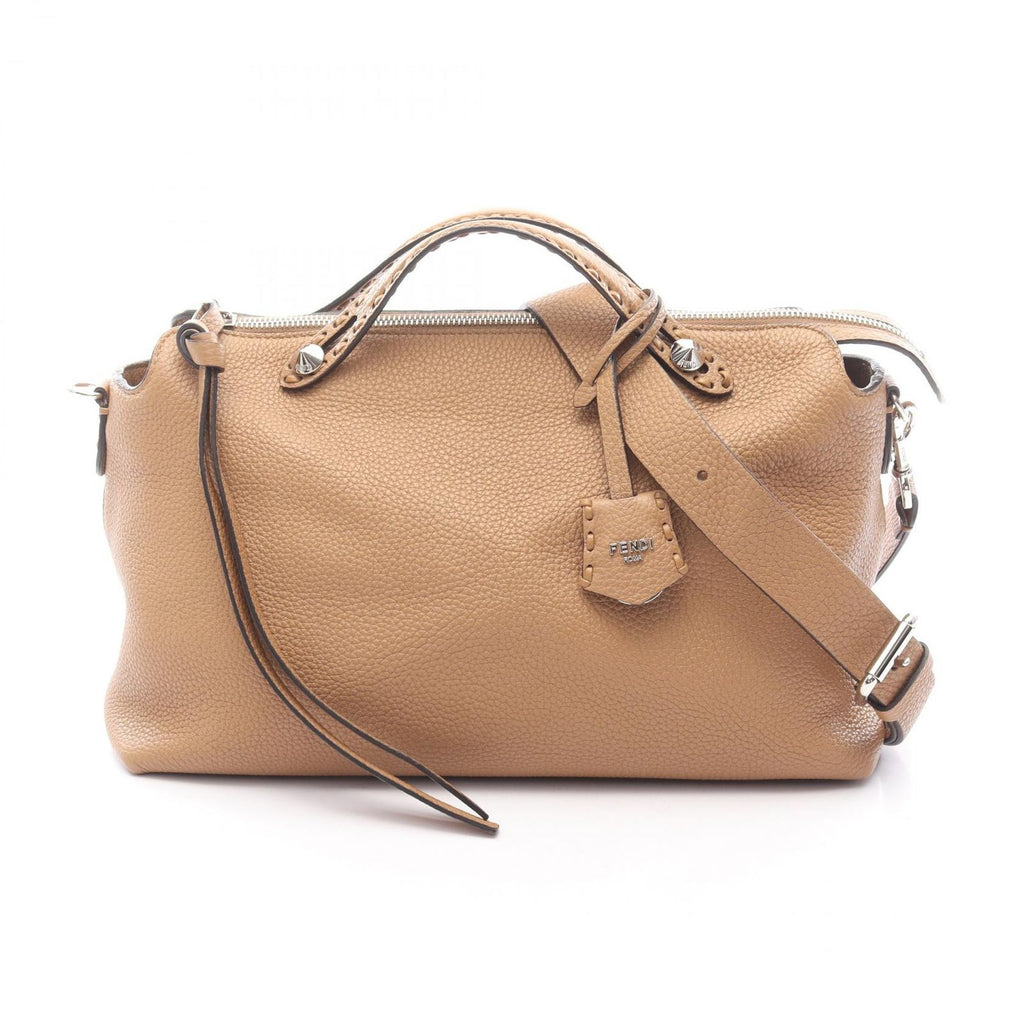 Fendi Handbag by the Way Selleria Camel Leather by the Way