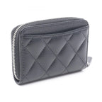 Chanel Coin Case Classic Zip Spa Quilted Black Fu — view 2