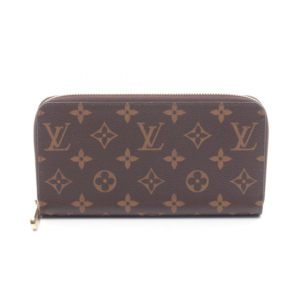 Louis Vuitton Round Wallet Zippy Coating Ting Canvas