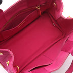 Prada Tote Canapa Hu Xia Pink Canvas 2-Way — view 3