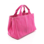 Prada Tote Canapa Hu Xia Pink Canvas 2-Way — view 2
