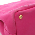 Prada Tote Canapa Hu Xia Pink Canvas 2-Way — view 8