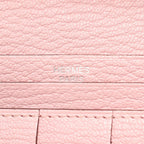 Hermes Bifold Wallet Bearn Soufflelo Zusakura Leather Zus — view 5