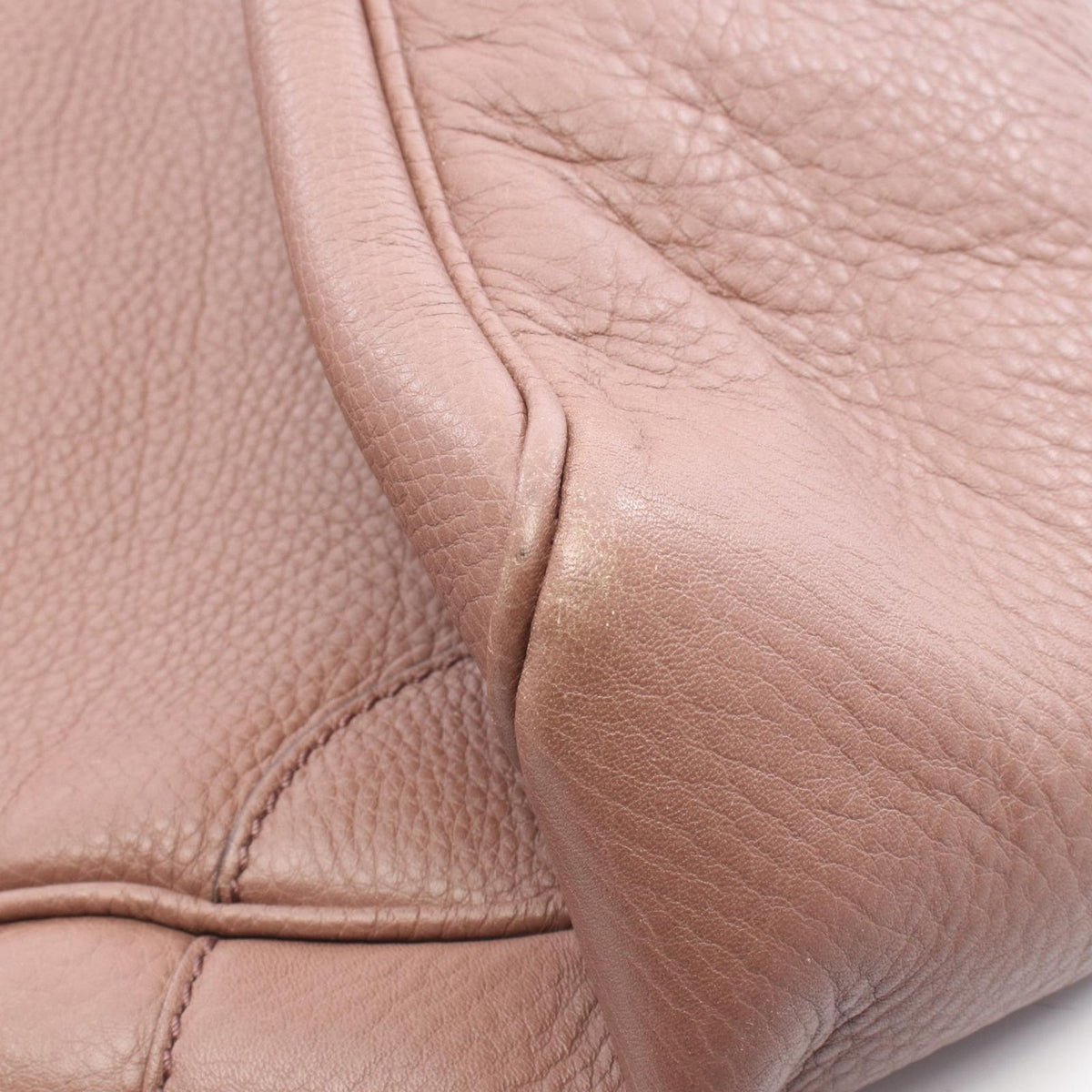 Gucci Shoulder Bag Diana Bamboo Pink Brown Leather — view 6