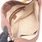 Gucci Shoulder Bag Diana Bamboo Pink Brown Leather — view 3