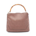 Gucci Shoulder Bag Diana Bamboo Pink Brown Leather
