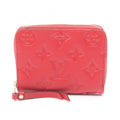Louis Vuitton Coin Case Zippy Coinpa Cerise Leather Sledy