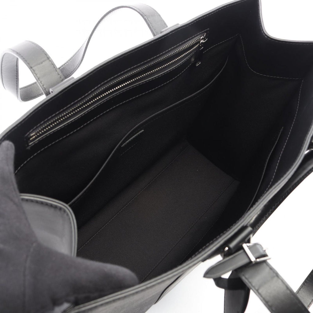 Louis Vuitton Tote Sac Plat Co Ting Canvas Leather — view 3