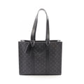 Louis Vuitton Tote Sac Plat Co Ting Canvas Leather