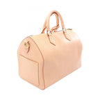 Louis Vuitton Handbag Speedy Soft 30 Beige Leather Suzu — view 2