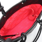 Chanel Tote Cambon Line Black Enamel Leather Patent — view 3