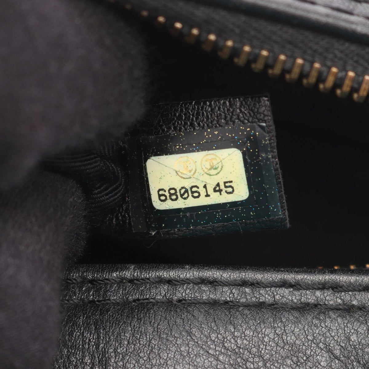 Chanel Handbag Wild Stitch Black Leather — view 5