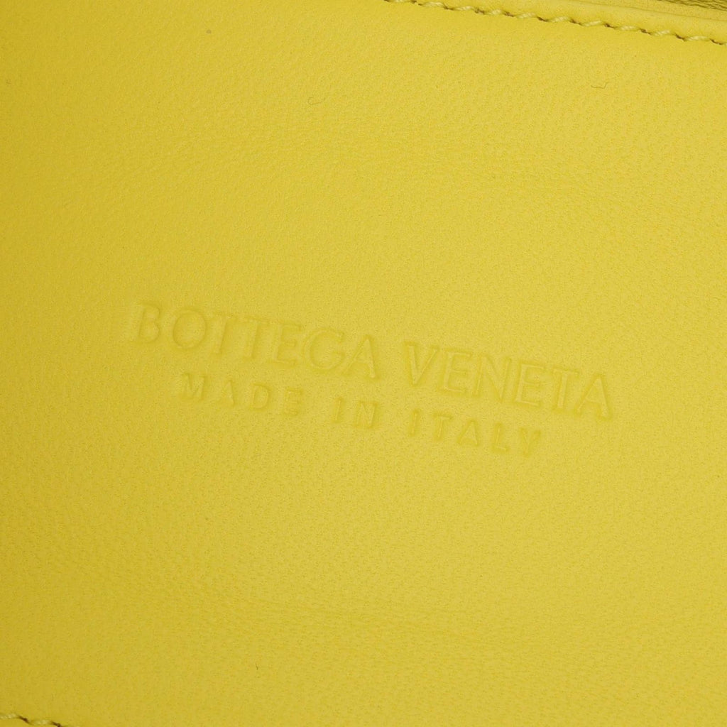 Bottega Veneta Tote Mini Colored Green Yellow Leather Maxi Intrecha Tomini Alco — view 4