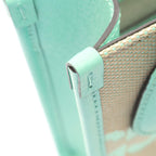 Gucci Handbag Interlocking Jumbo GG Mini Tote 2-Way Beige Green Canvas Leather — view 5