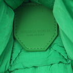 Bottega Veneta Shoulder Bag Padette Cassette Maxi Intrecciato Green Nylon — view 4