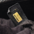 Chanel Tote Choco Bar Black Calf — view 5