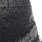 Chanel Tote Choco Bar Black Calf — view 7