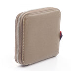 Hermes Round Wallet Azap Compact Silk Inn Etoupe Leather Inn — view 2