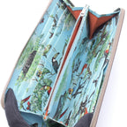 Hermes Round Wallet Azap Long Silk in Etoupe Leather in — view 3