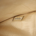 Chanel Bifold Wallet CC Logo Ivory Caviar Leather Clasp — view 6