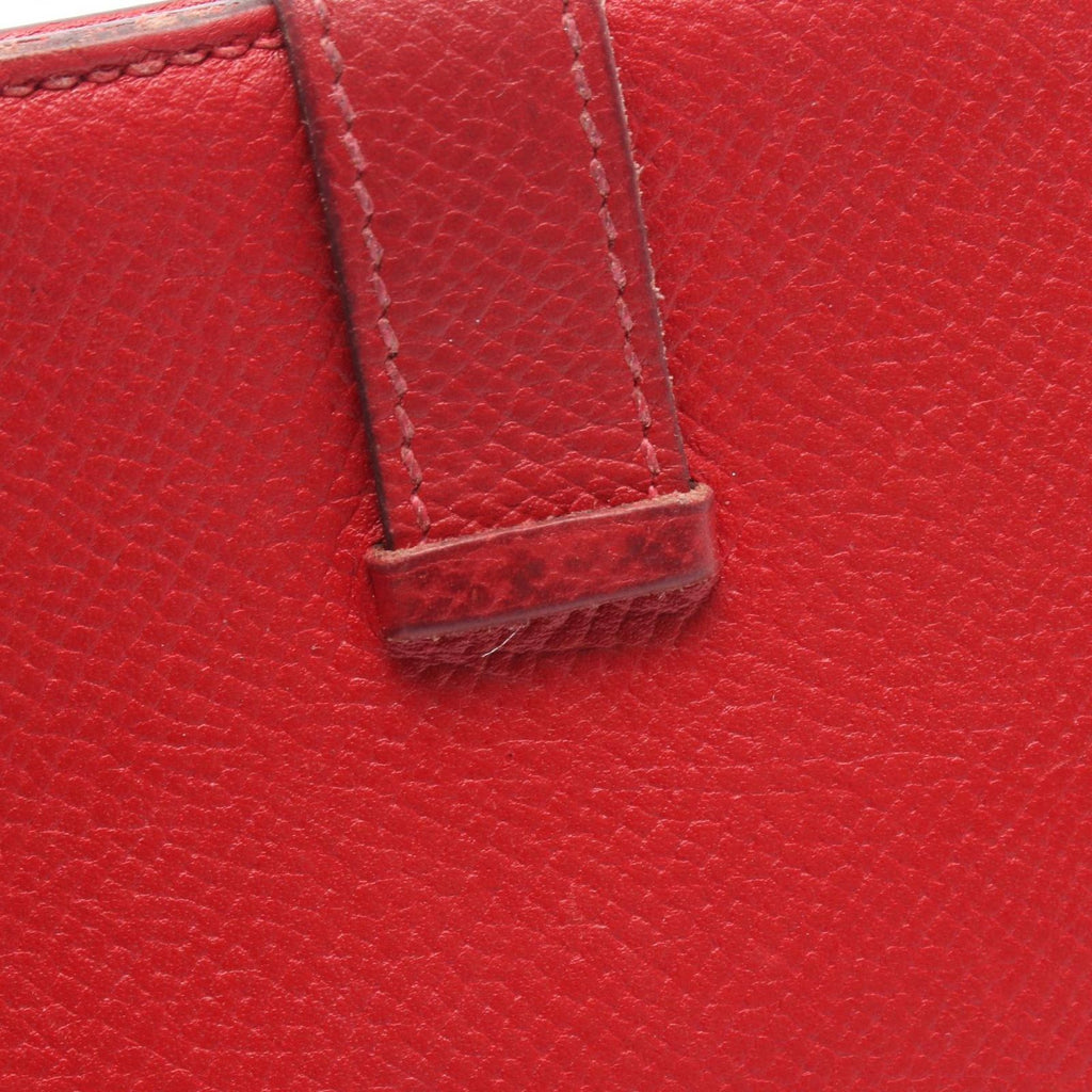 Hermes Bifold Wallet Bearn Souffle Jucasac Leather — view 8