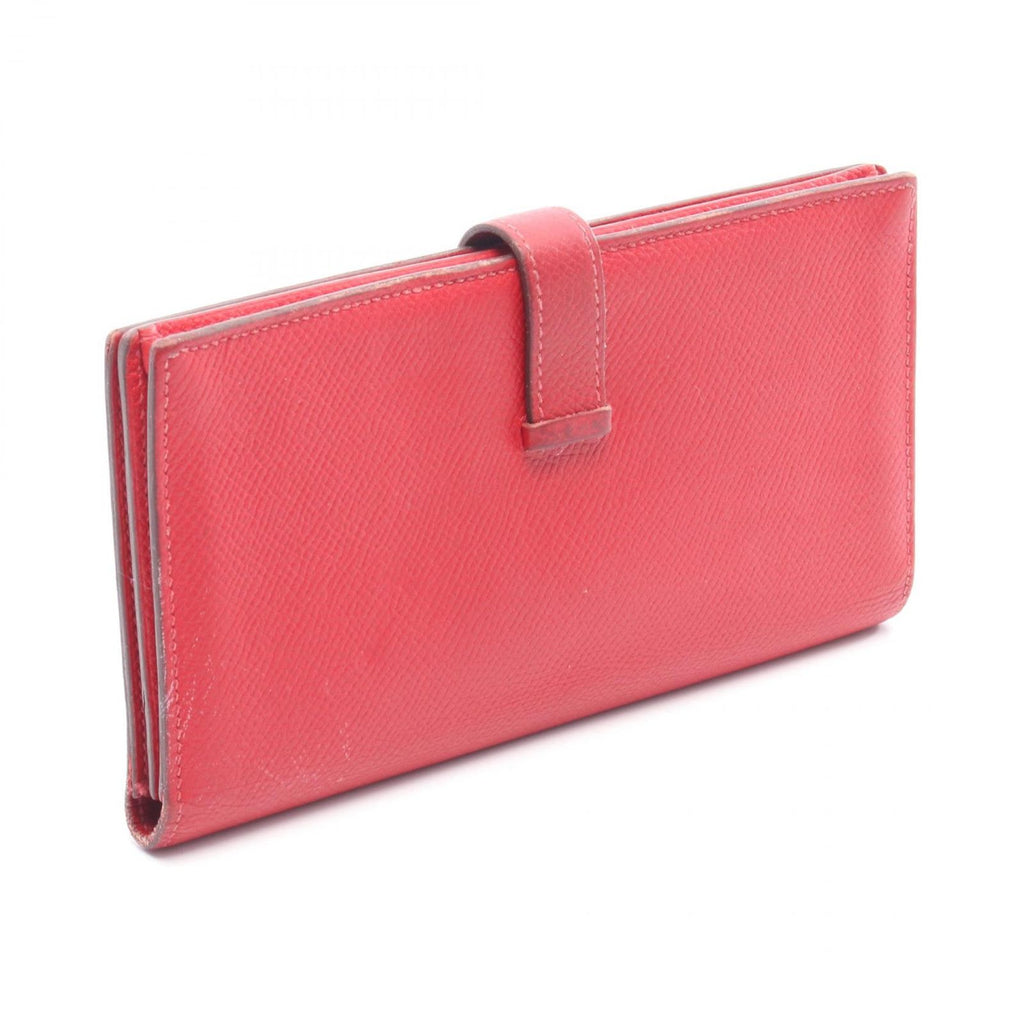 Hermes Bifold Wallet Bearn Souffle Jucasac Leather — view 2