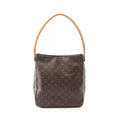 Louis Vuitton Shoulder Bag Looping GM Canvas Leather