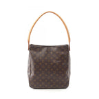 Louis Vuitton Shoulder Bag Looping GM Canvas Leather