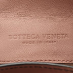 Bottega Veneta Handbag Small Piazza Pink Brown Bordeaux Leather Intrecciato — view 4