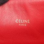 Celine Backpack Charm Small Red Leather Bucket — view 4