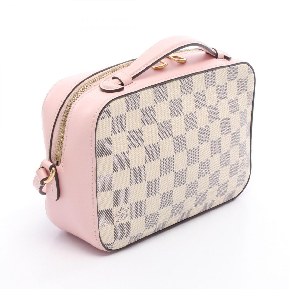 Louis Vuitton Shoulder Bag Saintonge Odros Canvas Leather — view 2