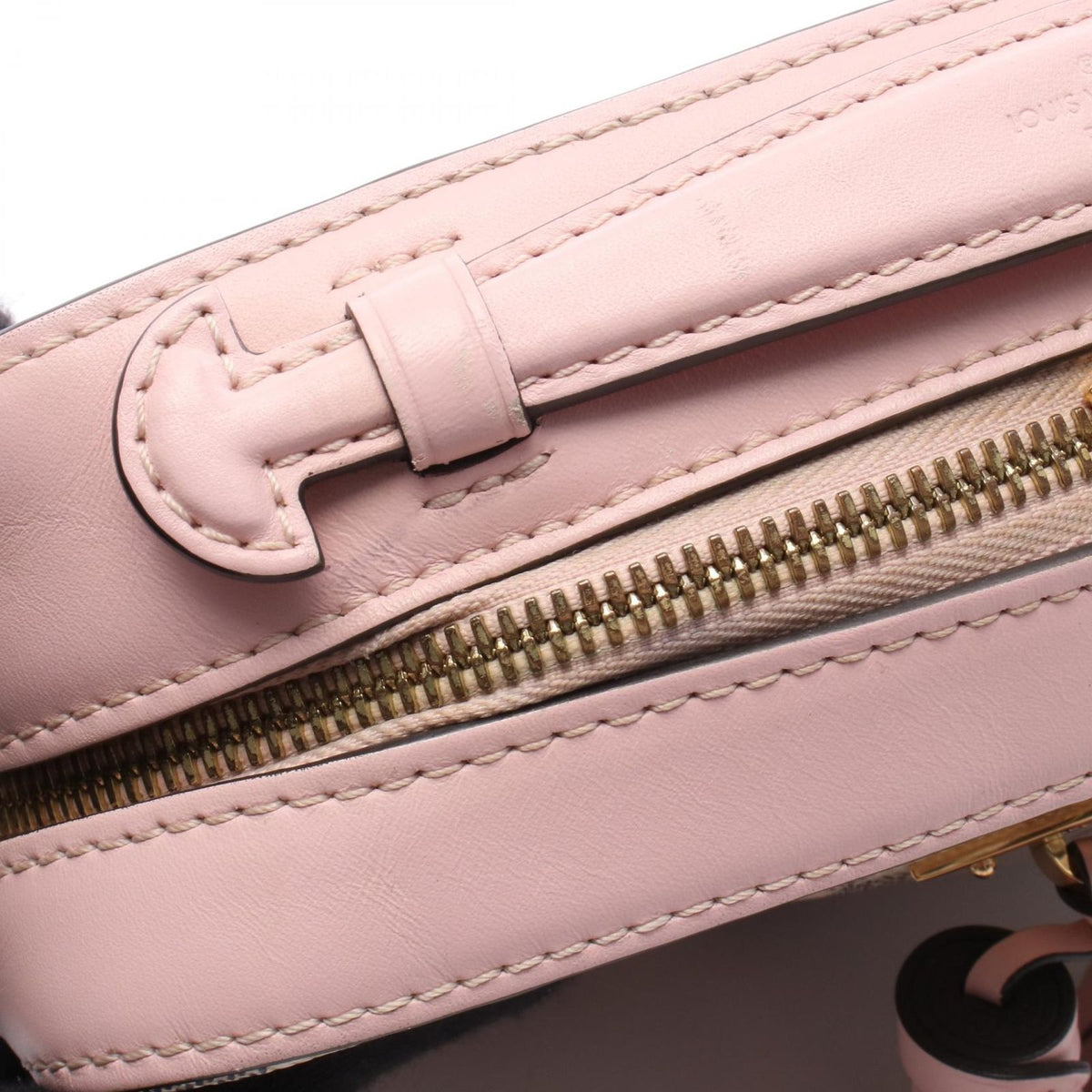 Louis Vuitton Shoulder Bag Saintonge Odros Canvas Leather — view 6