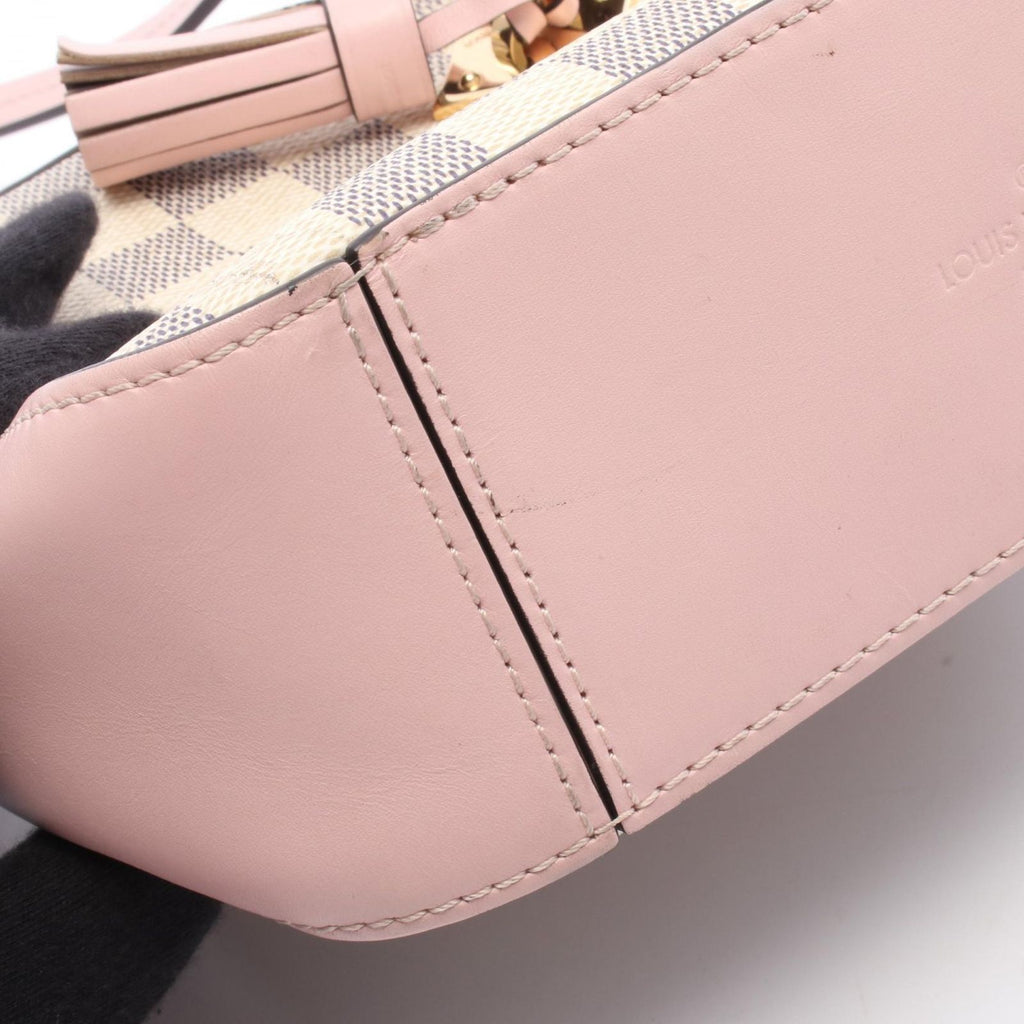 Louis Vuitton Shoulder Bag Saintonge Odros Canvas Leather — view 7