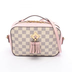 Louis Vuitton Shoulder Bag Saintonge Odros Canvas Leather