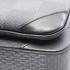 Louis Vuitton Shoulder Bag Trio Messenger Damier Graphite Canvas Leather — view 5