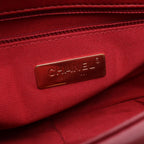 Chanel Shoulder Bag 19 D'isneuf Quilted Red Leather 19 Chain — view 4