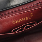 Chanel Shoulder Bag Mini Quilted 20 Black Lambskin Chain — view 4