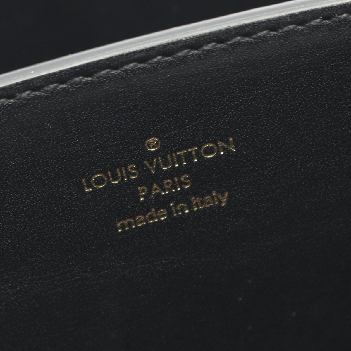 Louis Vuitton Handbag Roulis MM Noir Leather — view 4